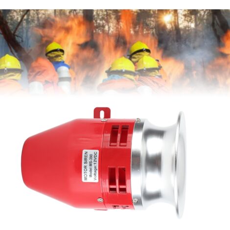 Grenadier B600XL Motorsirene – Robuste, 125 dB laute, motorisierte 12-V-Gleichstrom-Sirene mit reinem Kupfermotor, Schutzart IP44, 198 mm, für die Heimsicherheit