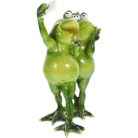 Grenouille Conjointe R sine D corative Petite Statue Animale