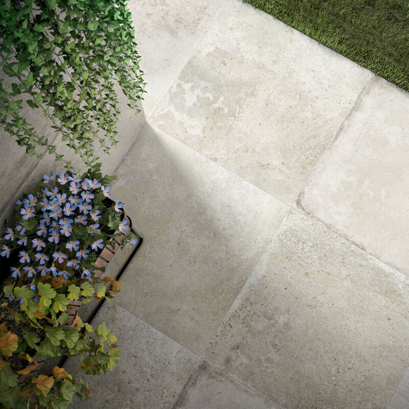 Gardenia Orchidea - Grès cérame - amboise - Calce - 60x60 - Naturelle - (1,08 m²)