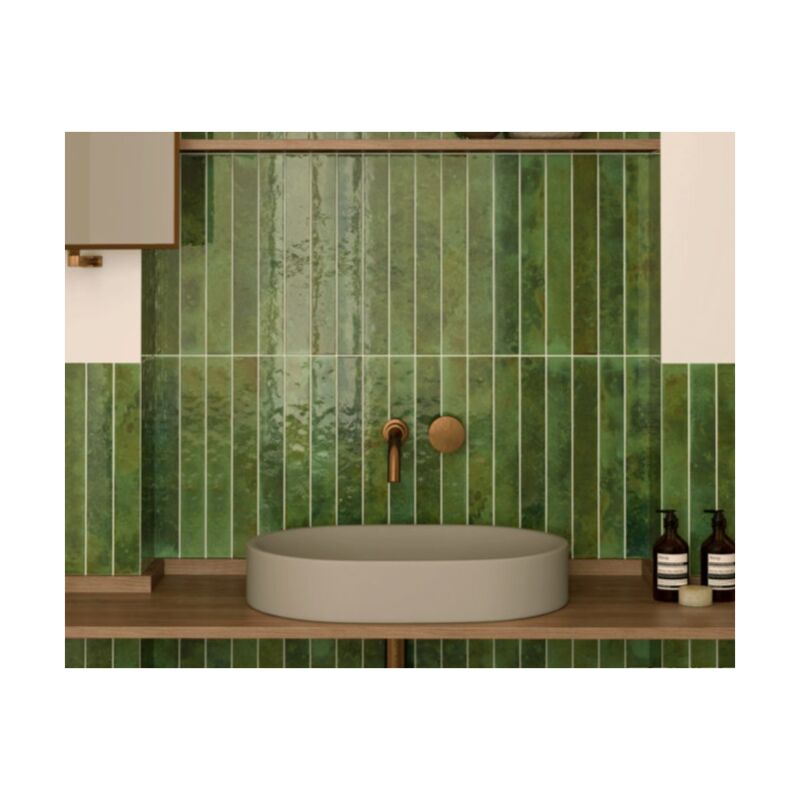 Stone By Stone - Grès cérame - bali - bali green - 5X40