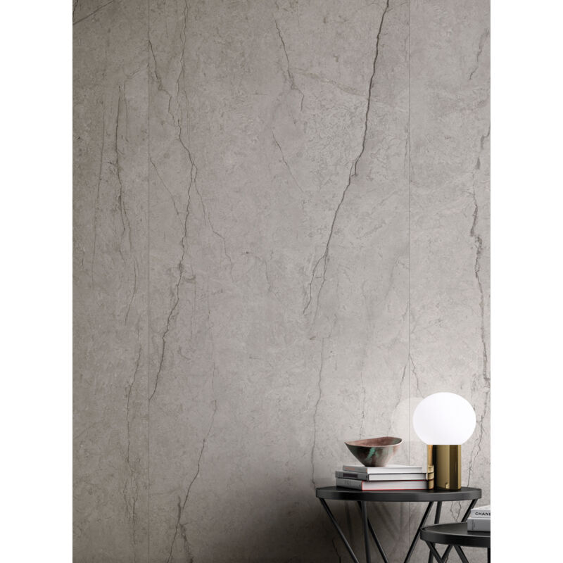 Stone By Stone - Grès cérame - boutique - Silver - 30x60 - Poli - (1,26 m²)