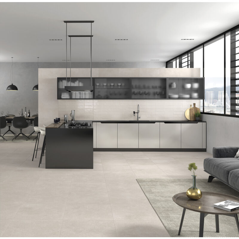 Stone By Stone - Grès cérame - flow - stone cloud - 60x60 - Naturel - (1,08 m²)