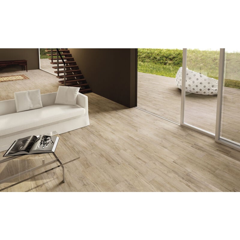 Stone By Stone - Grès cérame - foreste d'italia - Beige - 20x80 - Naturelle - (1,28 m²)