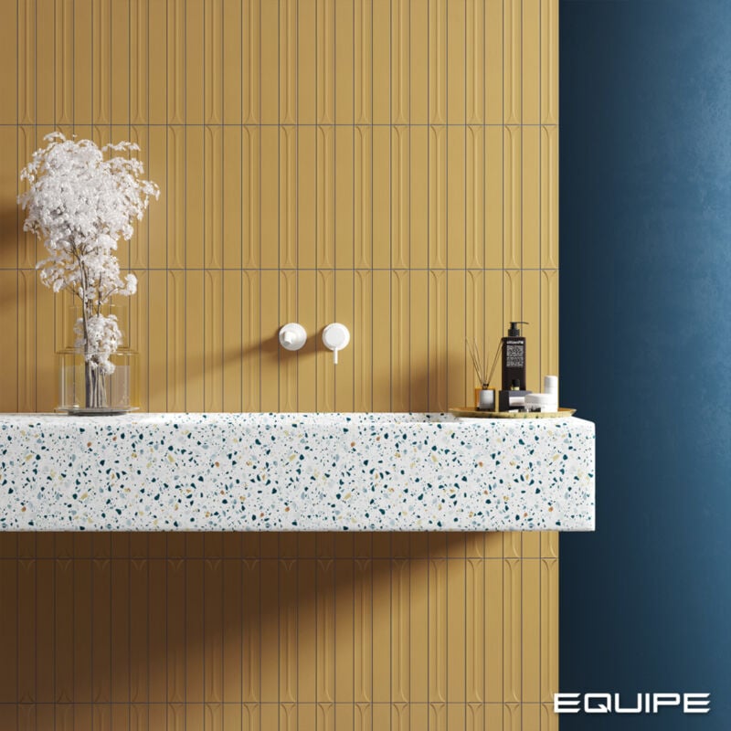 Nais - Grès cérame - hopp - hopp golden - 5X40