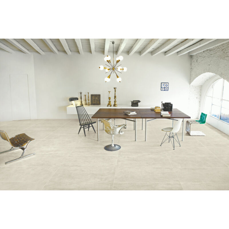 Stone By Stone - Grès cérame - icon - Bone White - 60x119,50 - Naturelle - (1,43 m²)