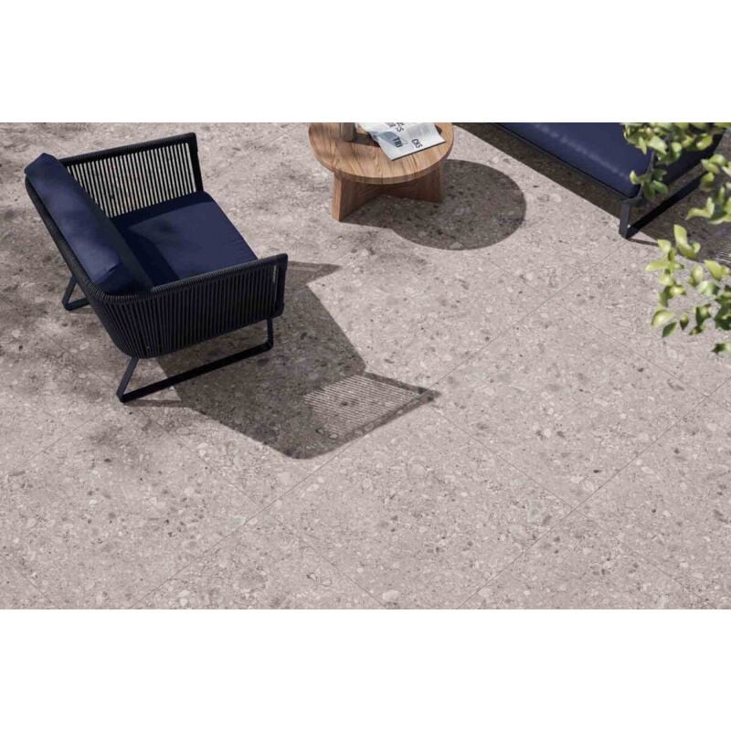 Stone By Stone - Grès cérame - la geoteca - ceppo di gre 20mm - 80x80 - R11 - (0,64 m²)
