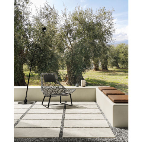 Grès cérame - LAVAREDO 2 - Bianco - Antidérapant - 60x60x2cm