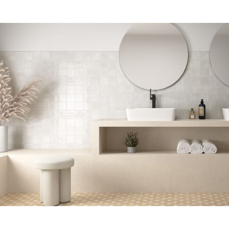 Stone By Stone - Grès cérame - menorca - menorca white - 10x10