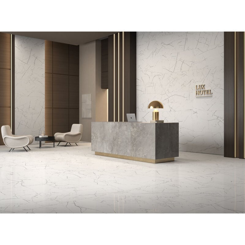 Stone By Stone - Grès cérame - muse 2.0 - Reverse - 80x80 - Satin - (1,28 m²)