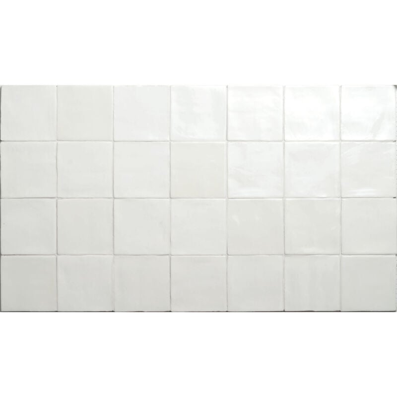 Stone By Stone - Faïence - new zellige - glaciar - 13x13 - Brillant - (0,42 m²)