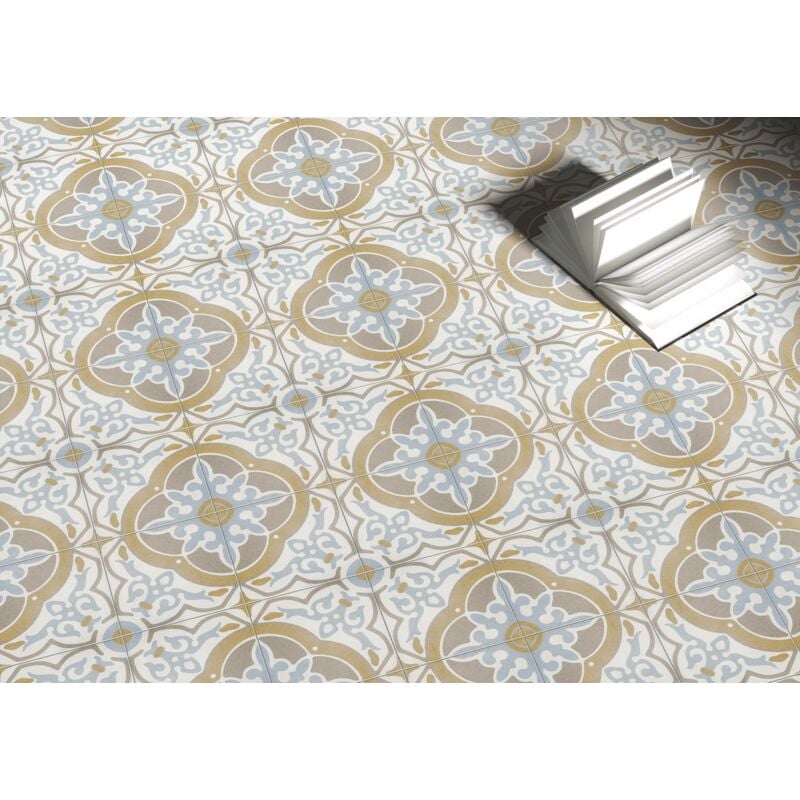 Stone By Stone - Grès cérame - reverie - Décor 09 - 20x20 - Naturelle - (0,64 m²)