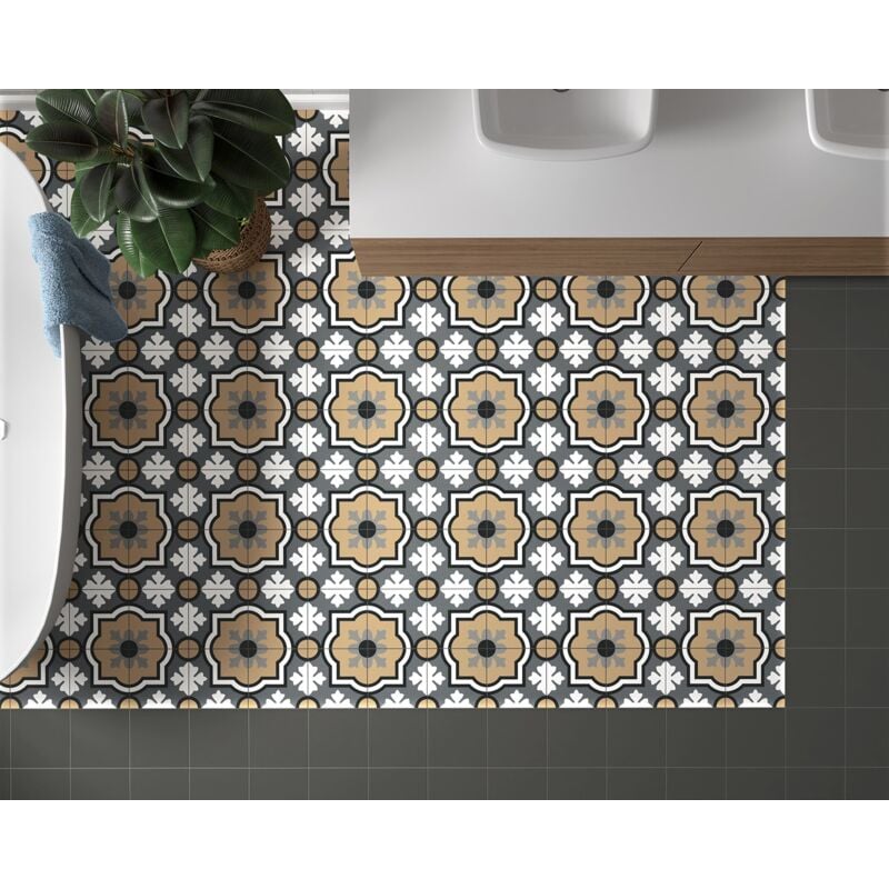 Nais - Grès cérame - rivoli - rivoli black - 20x20