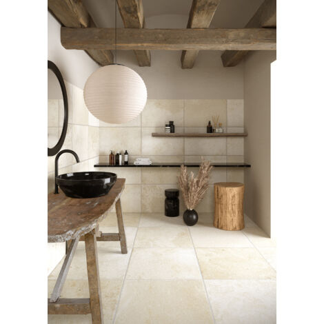 Grès cérame - TRANI - Avorio - 40x60 - Naturel - (1,2 m²)
