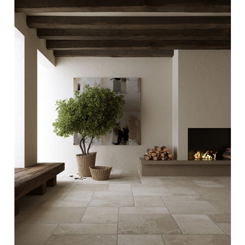 Stone By Stone - Grès cérame - trani - Sabbia - 60x60 - Naturel - (1,44 m²)