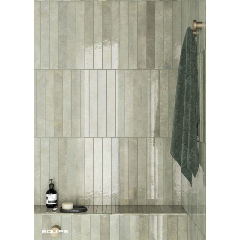 Stone By Stone - Grès cérame - verticale - verticale green field - 5X40