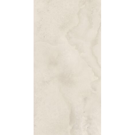 Gres Porcellanato Effetto Marmo Onice Avorio Prezioso Lucido 60X120 - Ei6013 (Ceramishop.it)