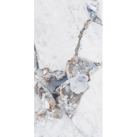 Gres Porcellanato Effetto Marmo Prezioso Bianco Lucido 60X120 - EBRP193 (Ceramishop.it)