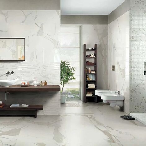 Gres Porcellanato Effetto Marmo Rettificato Naturale 60x60 Pure Antique Marble - Florim