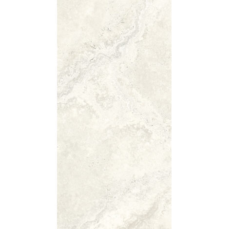 Gres Porcellanato Effetto Marmo Travertino Soft Bianco Opaco 60X120 - ENSN138 (Ceramishop.it)