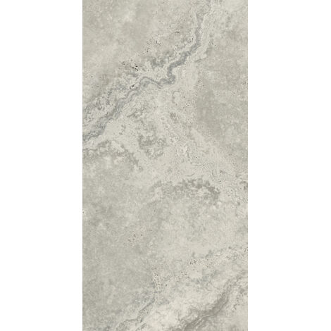 Gres Porcellanato Effetto Marmo Travertino Soft Grigio Opaco 60X120 - ENSO141 (Ceramishop.it)