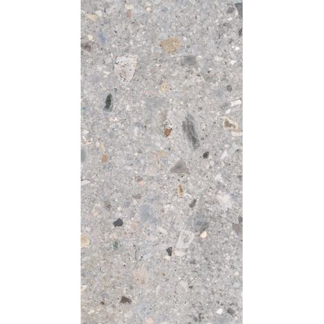 Gres Porcellanato Effetto Pietra Ceppo Di Gre' Grigio Chiaro Antiscivolo 60X120 - ECGM239 (Ceramishop.it)