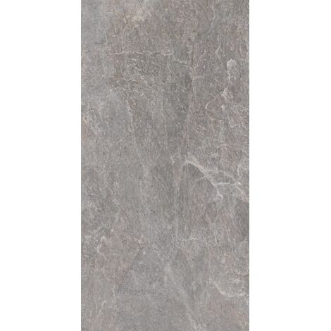 Gres Porcellanato Effetto Pietra Deluxe Grigio Opaco Rt 60X120 - EGAH1594 (Ceramishop.it)