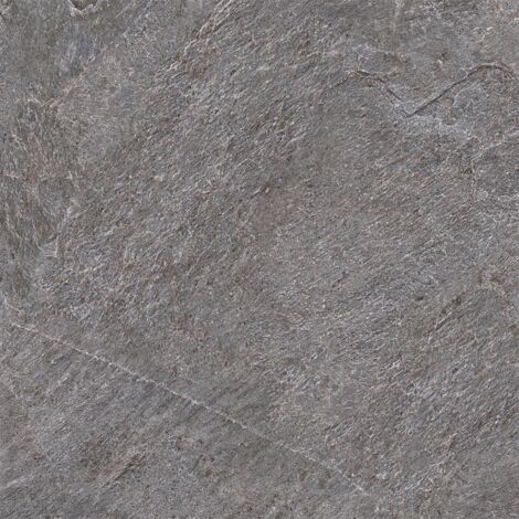 Gres Porcellanato Effetto Pietra Deluxe Grigio Scuro Antiscivolo 60X60 - EGSM1605 (Ceramishop.it)