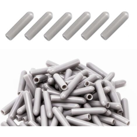 (Grey) [100 Pieces] Dishwasher Caps, Dishwasher Basket Cover, Dishwasher Cap to Protect Dish Basket Pins, Rustproof