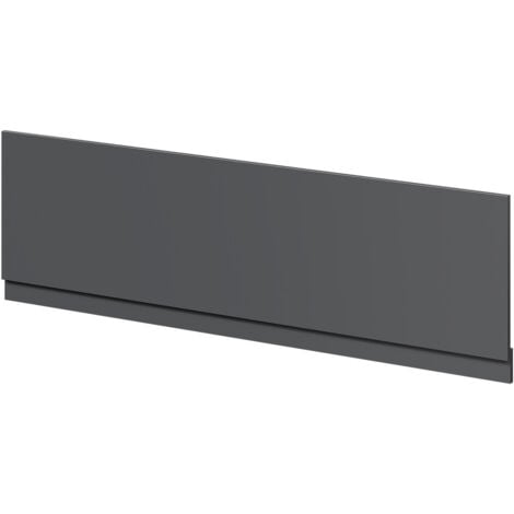 Grey Gloss 1800mm Bath Front Panel