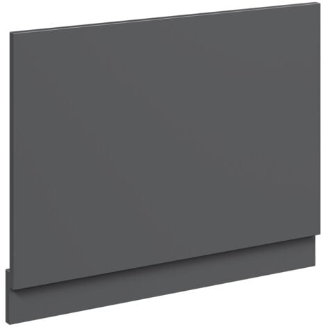 Grey Gloss 700mm Bath End Panel