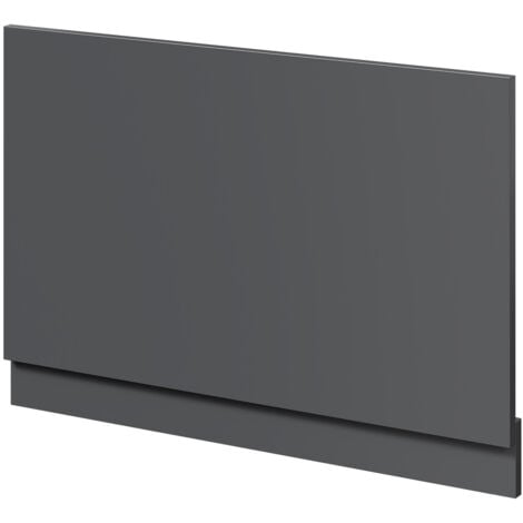 Grey Gloss 800mm Bath End Panel