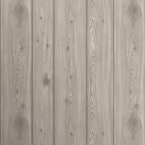 Wooden Slat Natural Wallpaper  Dunelm