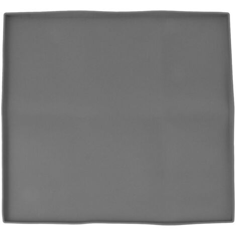 Griddle Mat Heavy Duty Silicone Grill Cover Protect Your Griddle From Rodents Debris Rust All Season BBQ Grill Mat 17in Grey