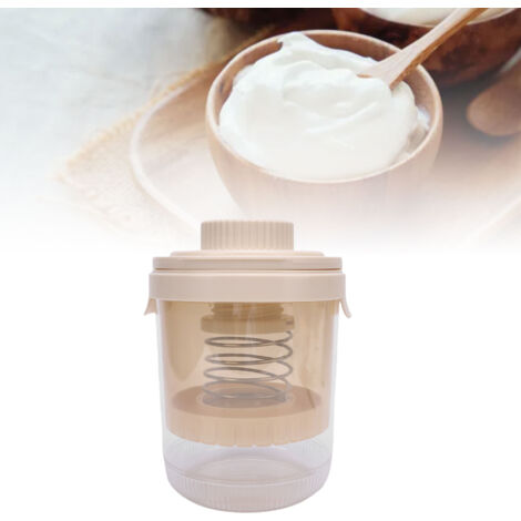 [Griechischer Joghurtfilter] 1000-ml-Molkenabscheiderbehälter, rotierende Druckfiltration Typ 2