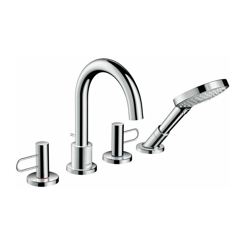 

Hansgrohe - Set de acabado mel 4 agujeros para montaje en borde de bañera de latón pulido