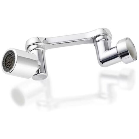 Grifería de ducha universal de bajo consumo de agua, cabezal de ducha bidireccional flexible fabricado en plástico ABS, ángulo de 1080°, presión de 1,6 MPa, suave, antigoteo, brazo robótico galvanizad