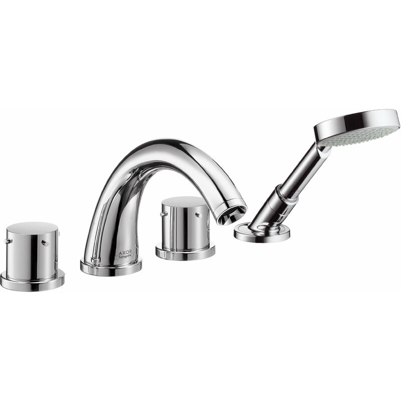 

Canto de teja de 4 agujeros Hansgrohe Axor Starck con Zerogriffe, color: cromado - 10451000