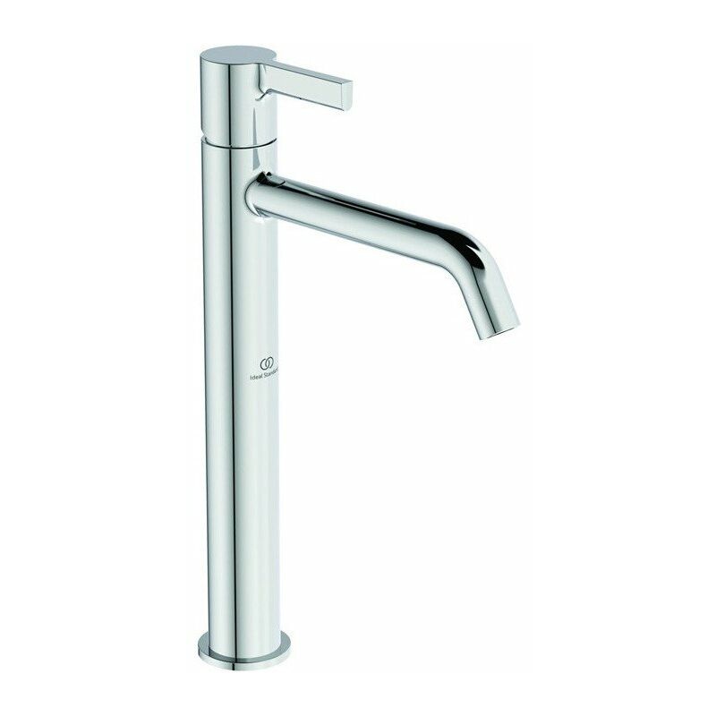 

Grifería lavabo JOY saliente 170 mm cromo con base alargada, sin desagüe. ESTÁNDAR IDEAL