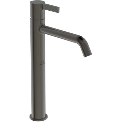 Grifería lavabo JOY saliente 170 mm magnético dorado con base alargada, sin desagüe. ESTÁNDAR IDEAL