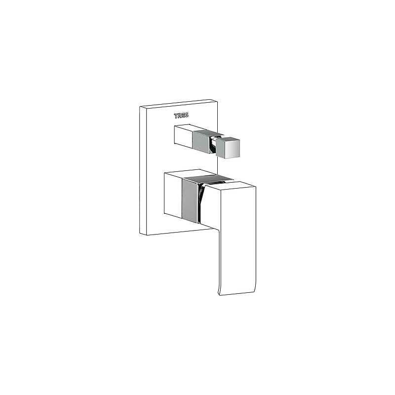 

TRES 10618010 Alargadera Para Grifo Empotrar Baño-Ducha