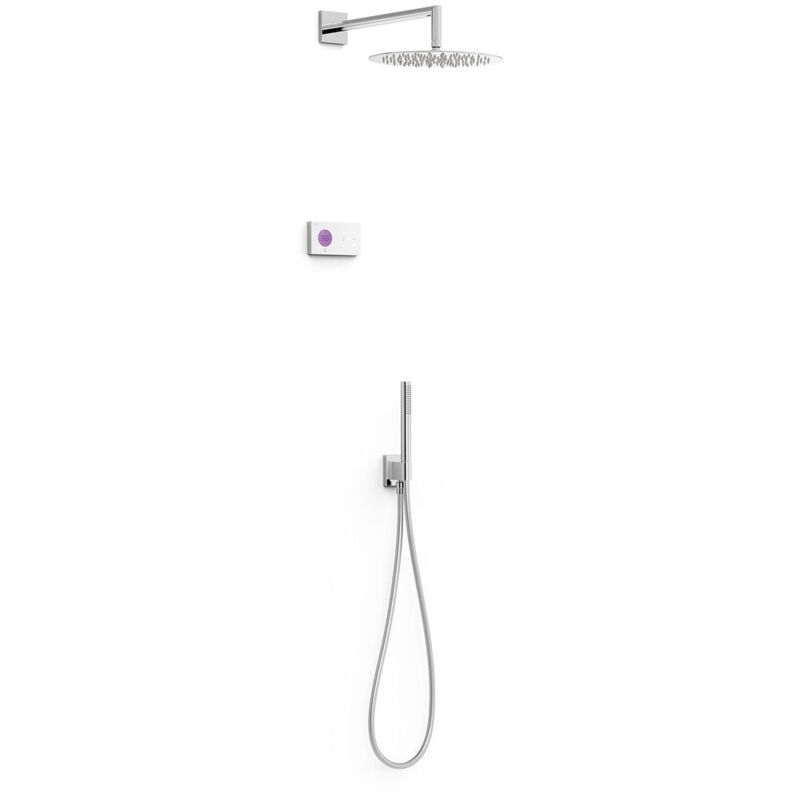 

Tres Grifería - TRES 09286558 Kit electrónico de Ducha termostático Empotrado