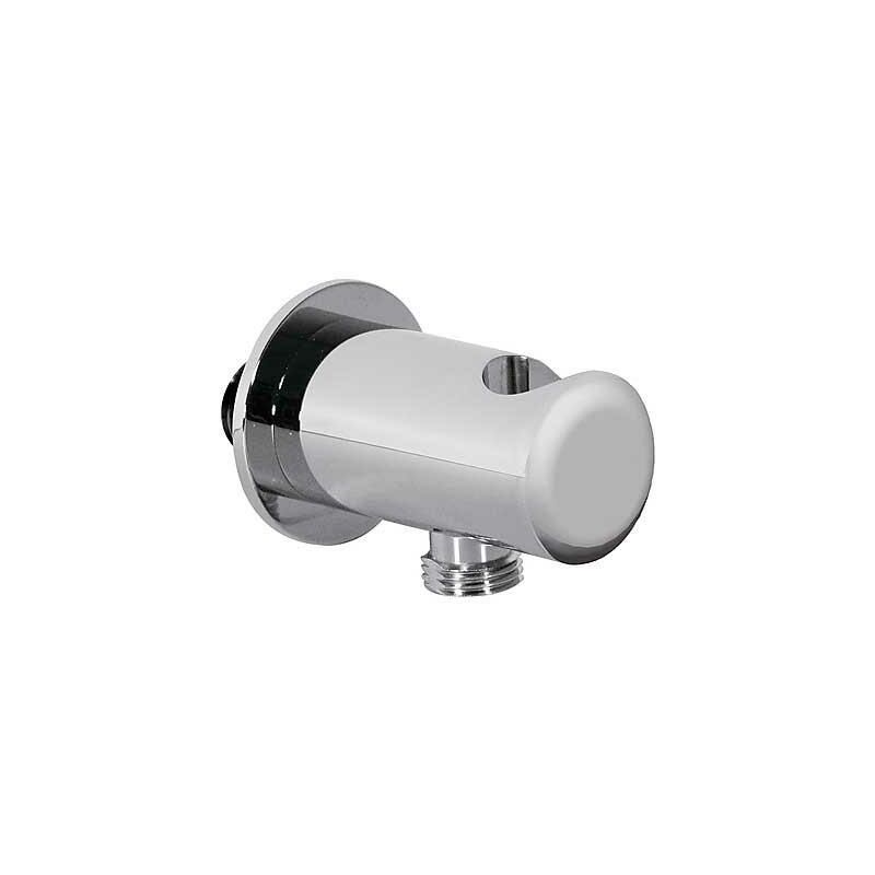 

TRES 02418201 Soporte Redondo Ducha Con Toma Pared