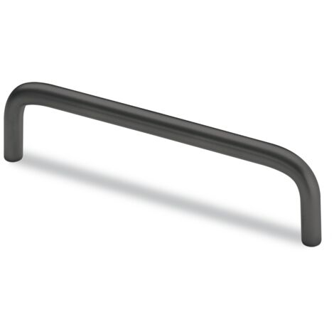 Griff Avenio, •–• 96, L 106 mm, H 32 mm, ø 10 mm, Schwarz matt
