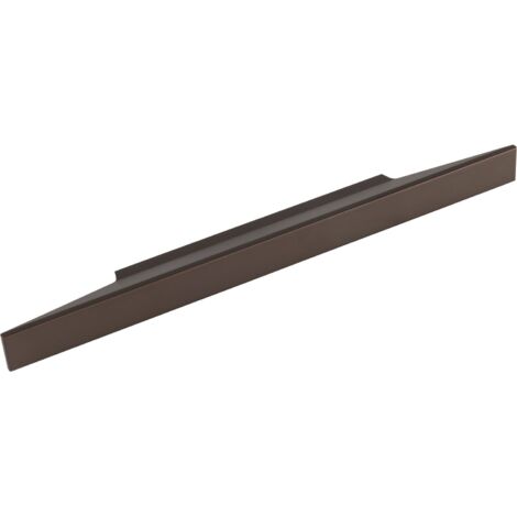 Griff Facet LA 96mm, Möbelgriff Breite 220mm, Aluminium bronze matt