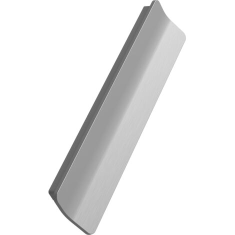 Griff Leaf LA 160mm, Breite 200mm, Zinkdruckguss Edelstahl Effekt