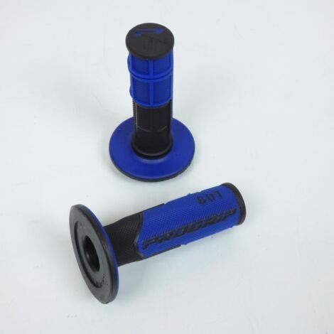 Griff Lenkerverkleidung schwarz und blau progrip 801 off road für