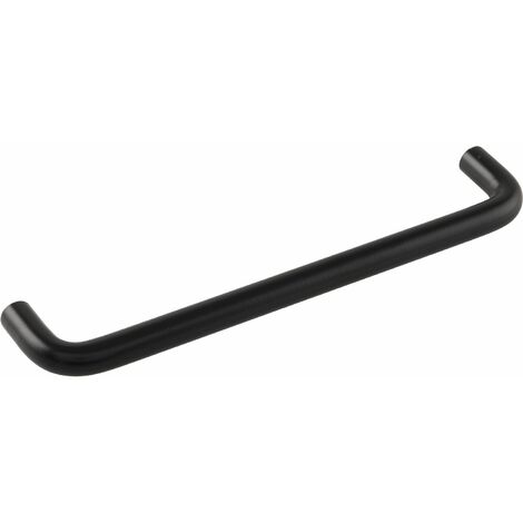 Griff Sulis ø 10 mm, LA 160 mm, Breite 168 mm, Stahl schwarz lackiert