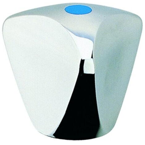 Griff Trecorn-de-Luxe 08016 Markierung blau 1/2Zoll chrom