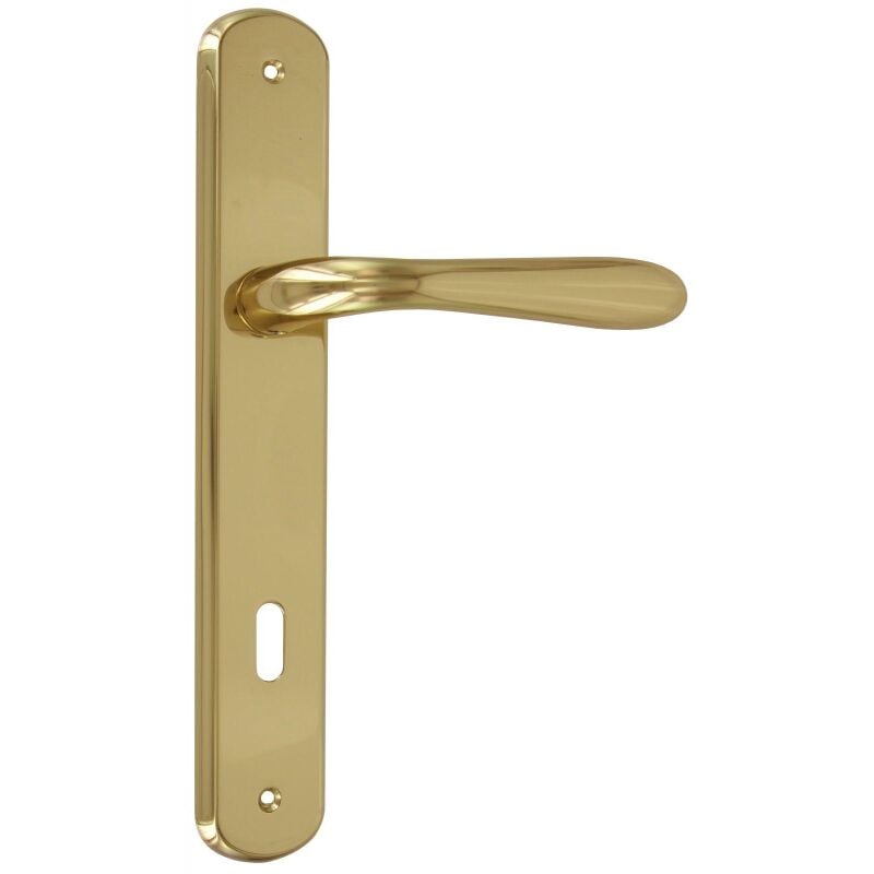 Frosio Bortolo - Fallgriff Messingplatte Loch Patent Zama Messing poliert Q8 I.Mm 90