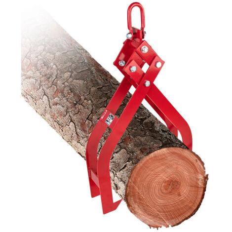 Griffe à bois double - Pince de levage - 1000 kg